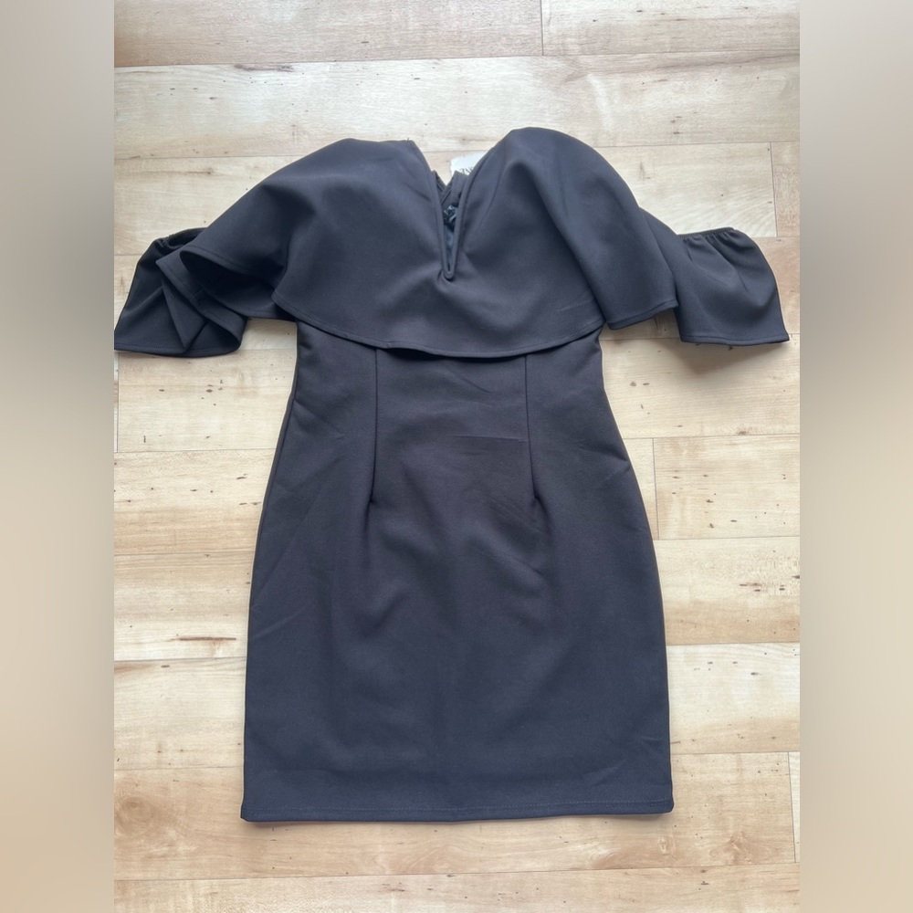 Sexy Black Mini Dress